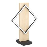 Eglo Tafellamp Boyal Hout Zwart, Bruin 13W 1750lm - 830 Warm Wit