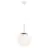 Nordlux Café Pendelarmatuur Glas Wit | Geschikt voor E27