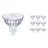 Voordeelpak 10x Philips Master Value LED Spot GU5.3 MR16 5.8W 490lm 36D - 940 Koel Wit | Beste Kleurweergave - Dimbaar - Vervangt 35W