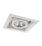 Noxion Inbouw Spot Zonder frame Pro 1x AR111 Kantelbaar Wit | Zaagmaat 164x164mm - G53 Fitting