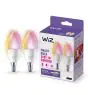 Duopak 2x WiZ Smart LED E14 Kaars Mat 5W 470lm | Beste Kleurweergave - Dimbaar - Vervangt 40W